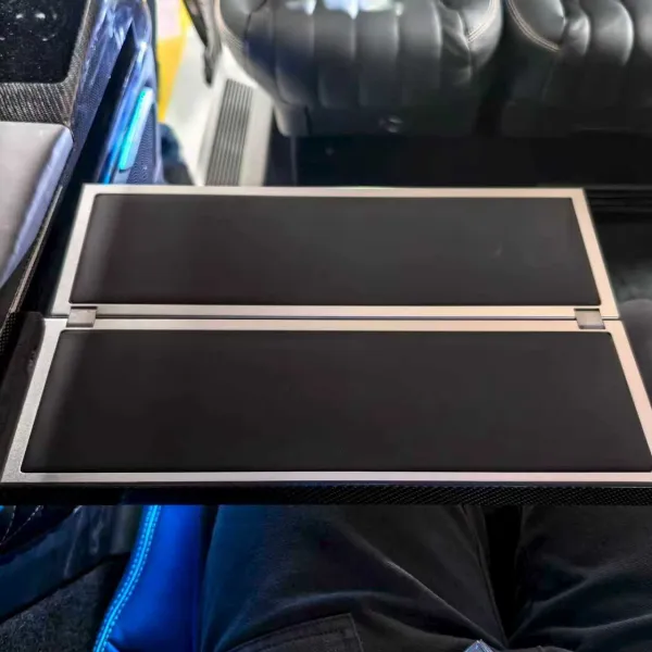 Foldable hidden table